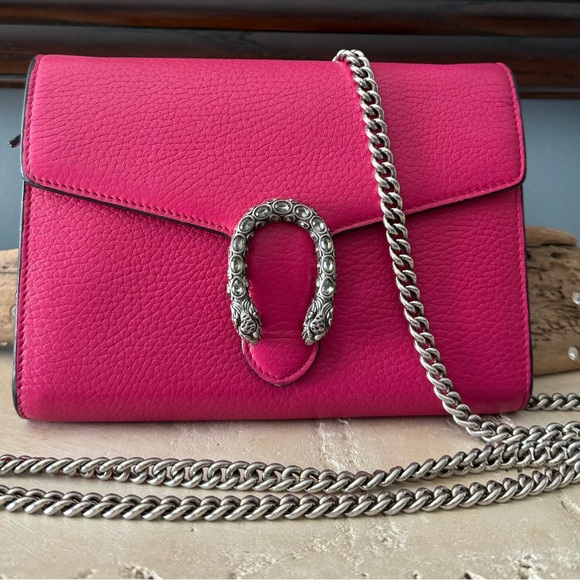 Gucci Dionysus Wallet on Chain Crossbody - Picture 1 of 8